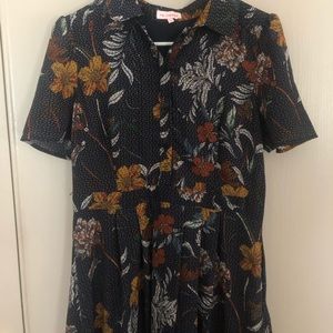 Floral vintage style dress